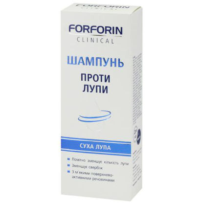 Світлина Forforin Clinical (Форфорін Клінікал) шампунь проти сухої лупи 200 мл
